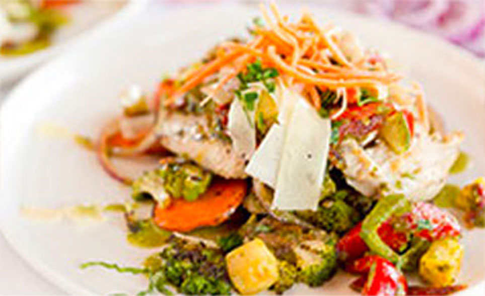 Park Avenue Package — appetizers, salads, pastas and entrees