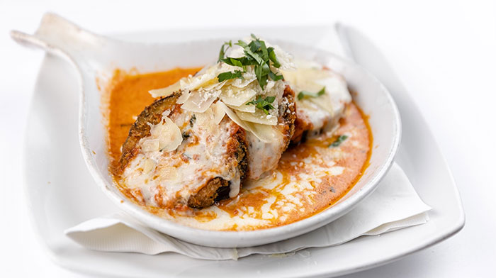 Parmesan Crusted Eggplant