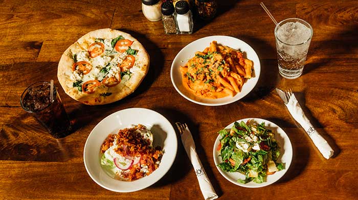 8" Pizza & Petite Salad