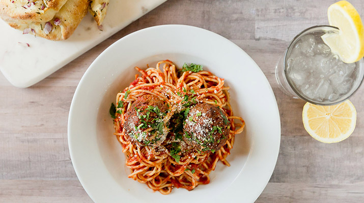 Spaghetti and Meatballs