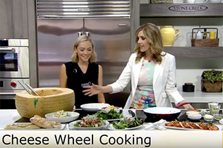 NBC Channel 12 — Cheese Wheel Pasta